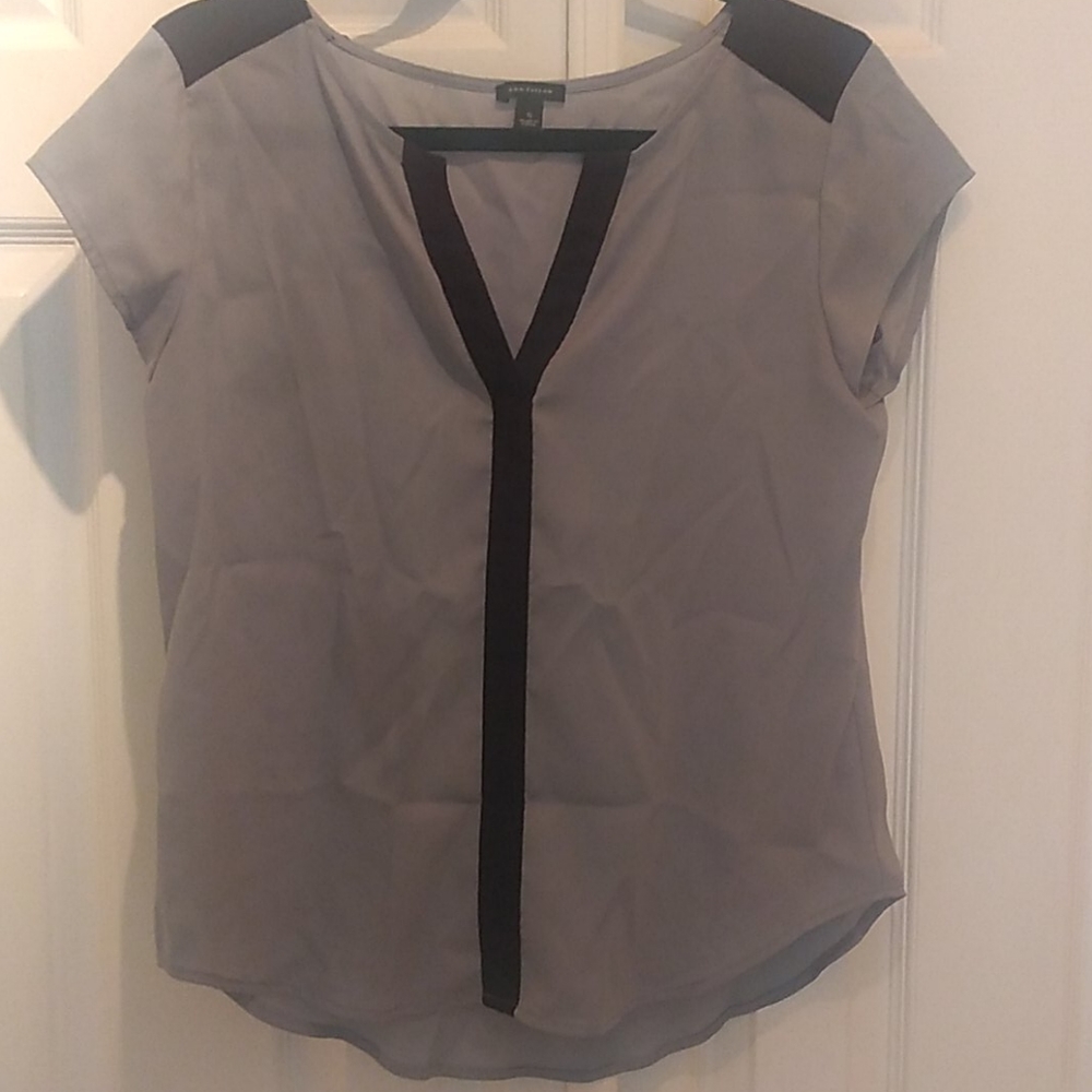 Dusty blue blouse